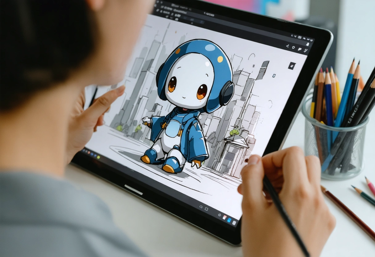 AI software interface displaying customer segmentation insights.